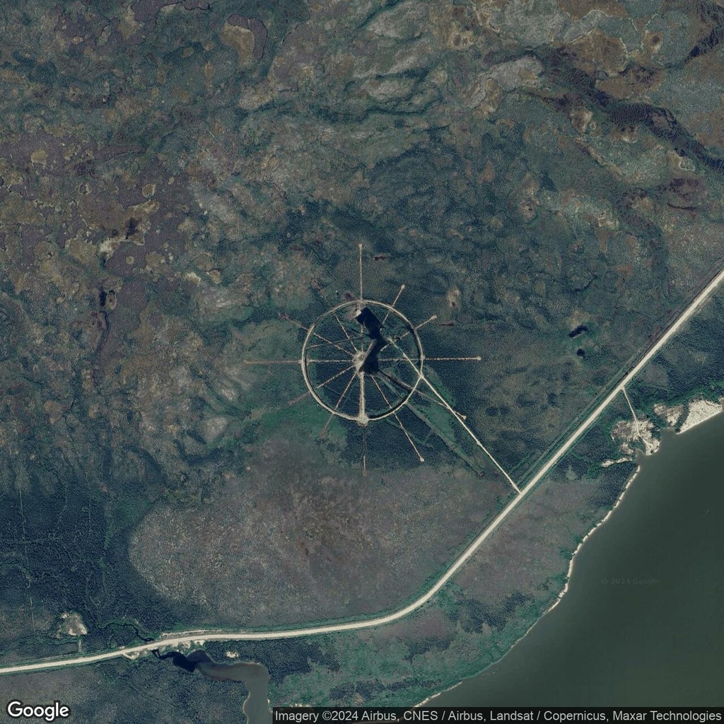 Part of the Nelson River DC Transmission System