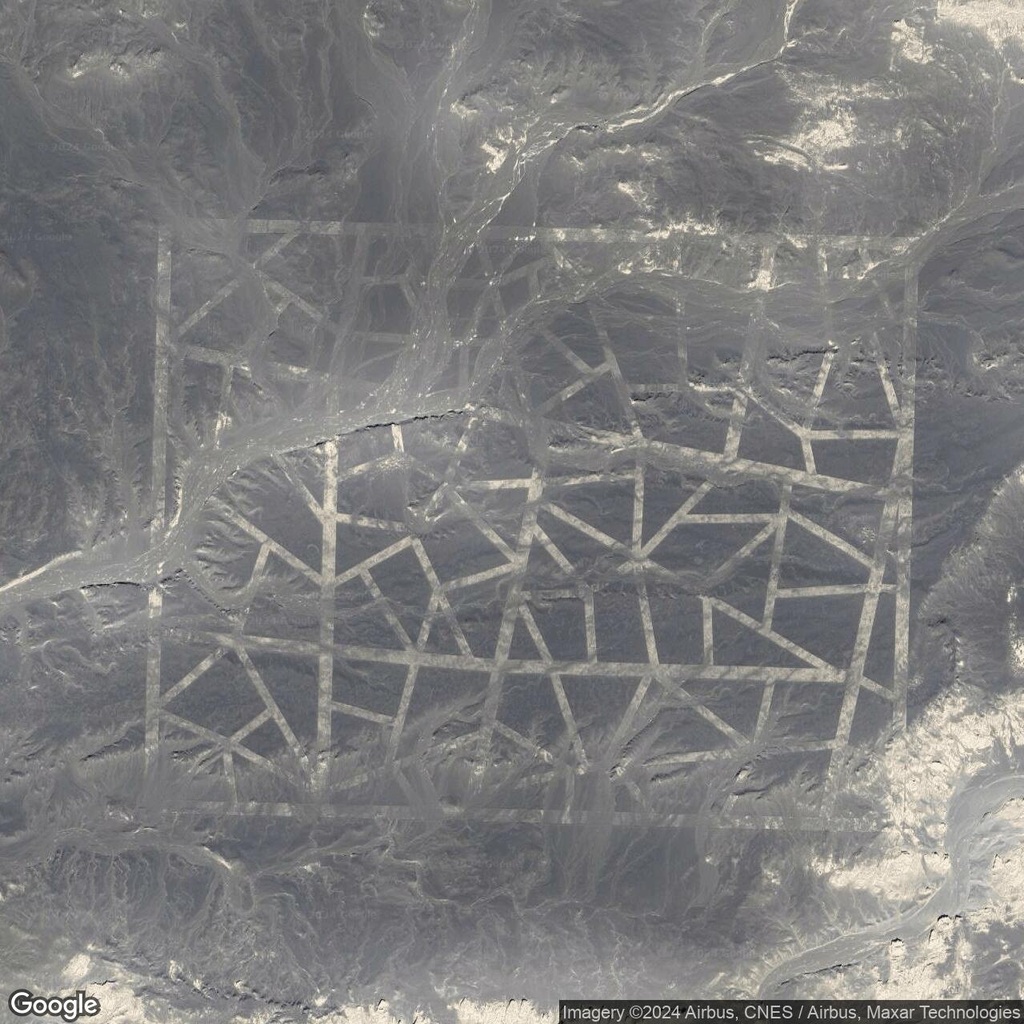 The Gobi Desert's Zigzag Mystery: Spy Satellites or Something Else?