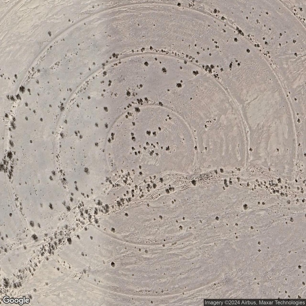 Mysterious Concentric Circles in Texas