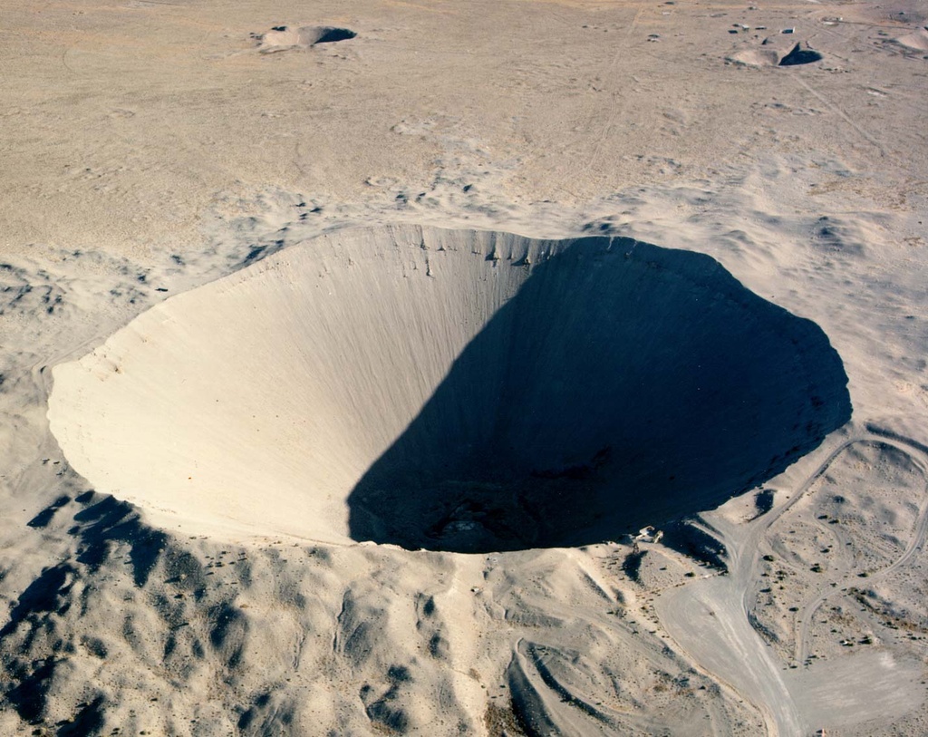 Nuclear Crater in Nevada