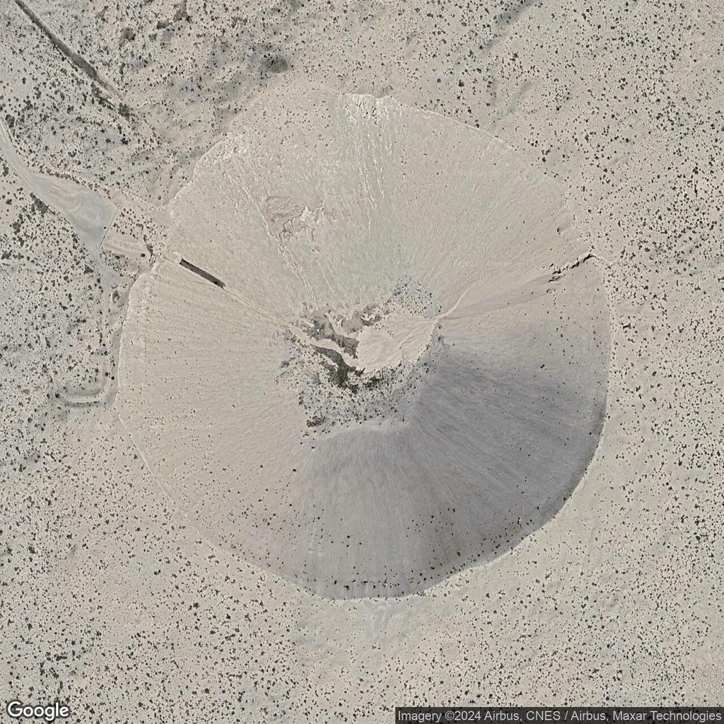 Sedan Nuclear Test Crater