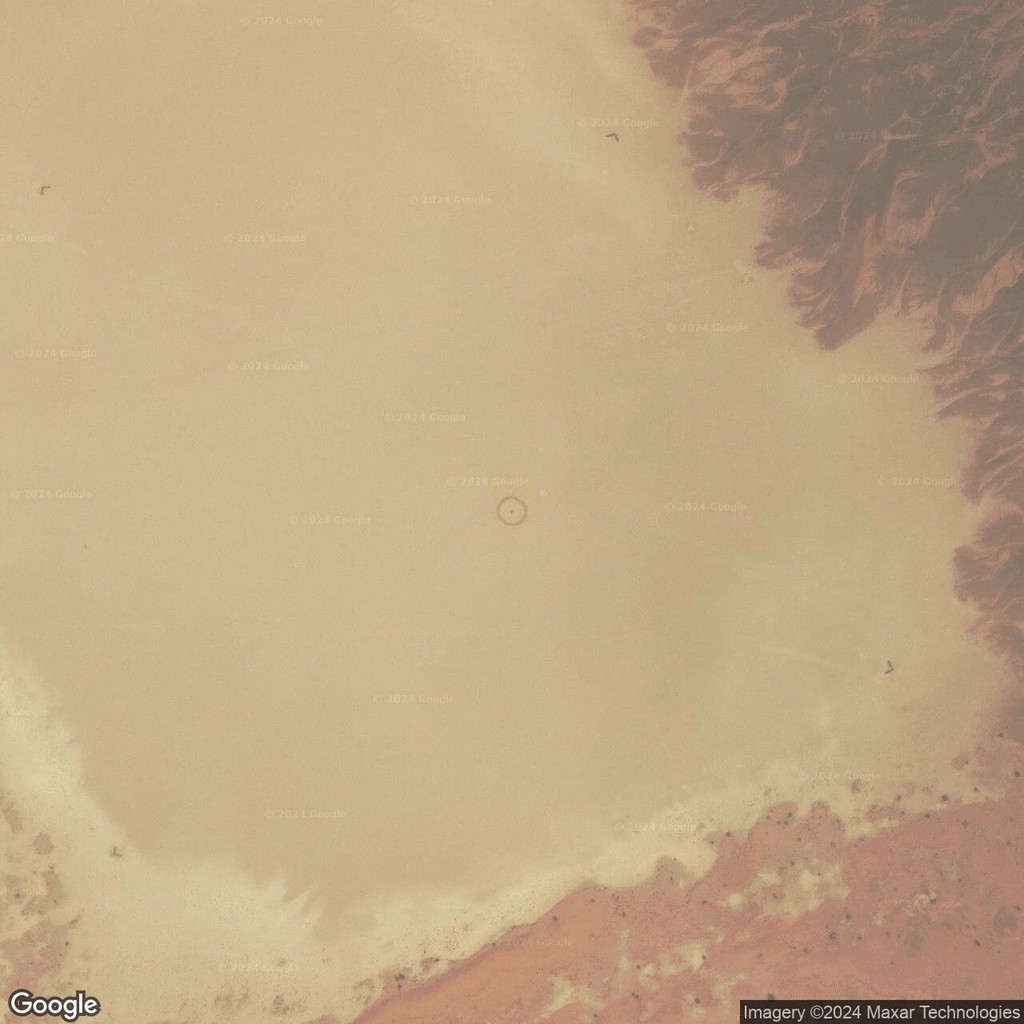 Odd 20-Meter Circle Mark in Mali’s Desert