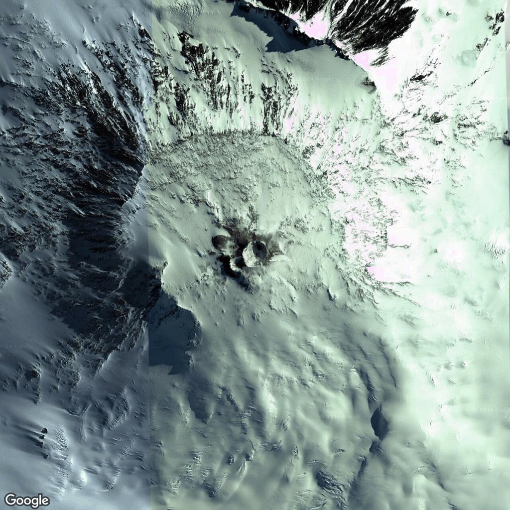 Mount Erebus Crater: Earth’s Gateway to a Fiery Antarctic Inferno